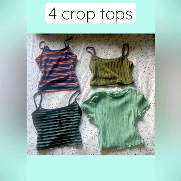 4 women’s crop tops. All in great condition! - Picture 1 of 5